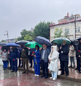 В преддверии дня рождения Героя Советского Союза Николая Ивановича Кузнецова в ГАУ Северного Зауралья состоялся торжественный митинг